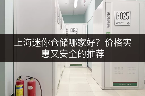 上海迷你仓储哪家好？价格实惠又安全的推荐