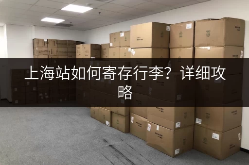 上海站如何寄存行李？详细攻略，帮你解决后顾之忧