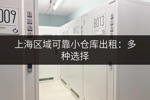 上海区域可靠小仓库出租：多种选择，总有一款适合你！
