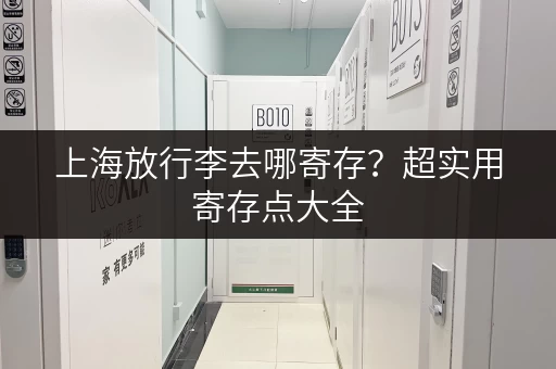 上海放行李去哪寄存？超实用寄存点大全，轻轻松松玩上海