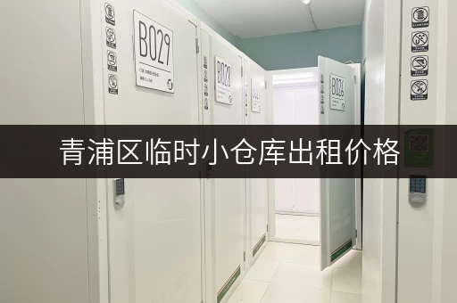 青浦区临时小仓库出租价格，哪家最便宜？