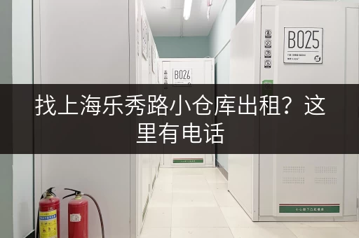 找上海乐秀路小仓库出租？这里有电话，立即咨询！