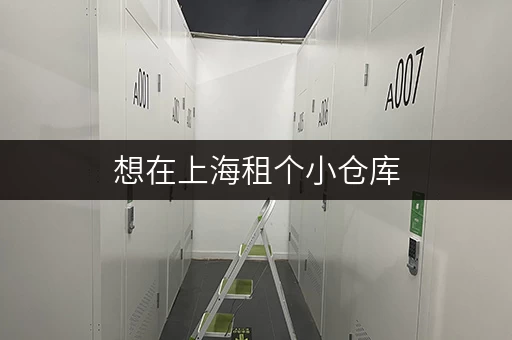 想在上海租个小仓库，费用大概多少？有哪些因素影响价格？