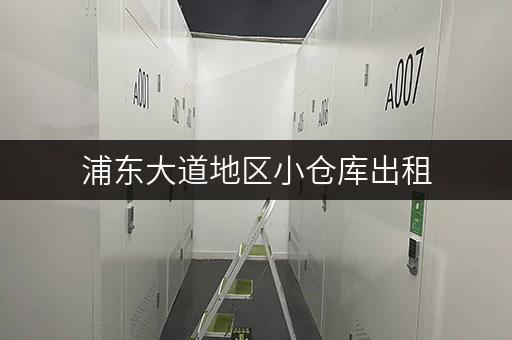 浦东大道地区小仓库出租，面积灵活，适合各种企业