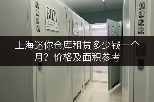 上海迷你仓库租赁多少钱一个月？价格及面积参考