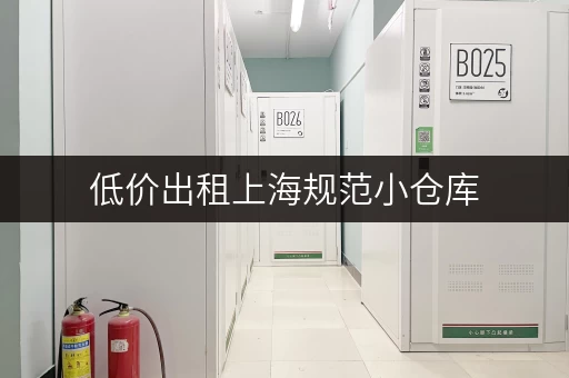低价出租上海规范小仓库，安全便捷，值得信赖