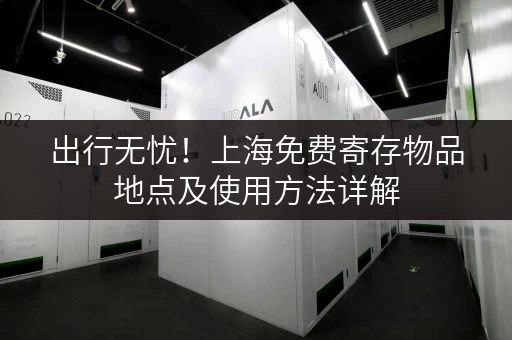 出行无忧！上海免费寄存物品地点及使用方法详解