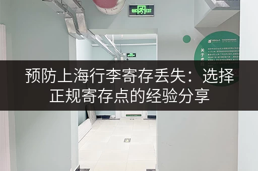 预防上海行李寄存丢失：选择正规寄存点的经验分享