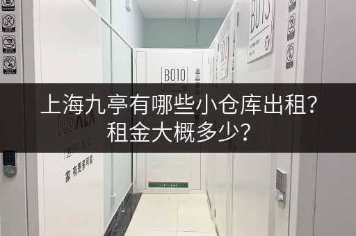 上海九亭有哪些小仓库出租？租金大概多少？