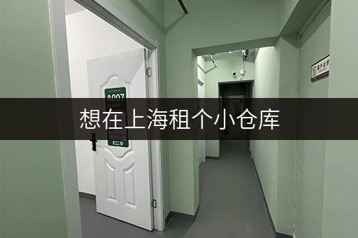 想在上海租个小仓库，有哪些选择？价格和位置如何？