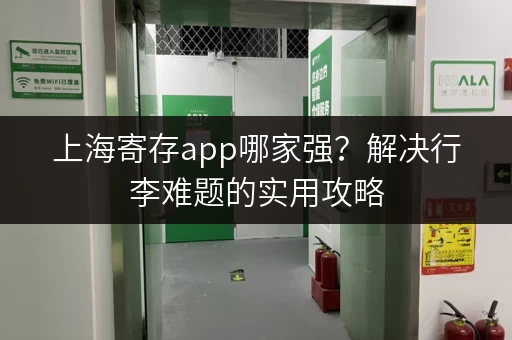 上海寄存app哪家强？解决行李难题的实用攻略