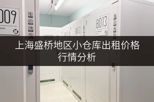 上海盛桥地区小仓库出租价格行情分析，帮你找到性价比最高的仓库！