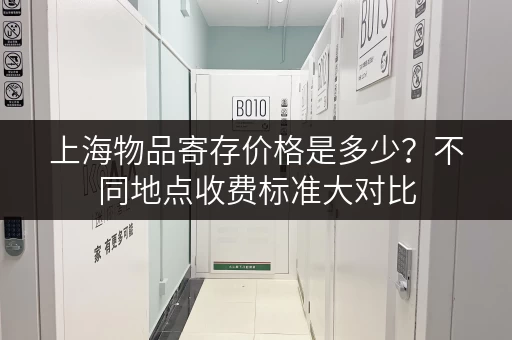 上海物品寄存价格是多少？不同地点收费标准大对比