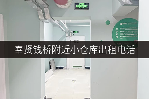奉贤钱桥附近小仓库出租电话，多种面积，满足需求