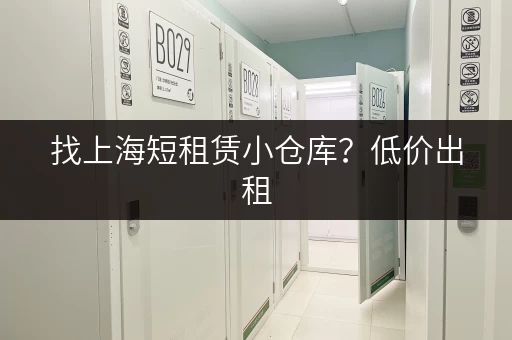 找上海短租赁小仓库？低价出租，多种面积可选！