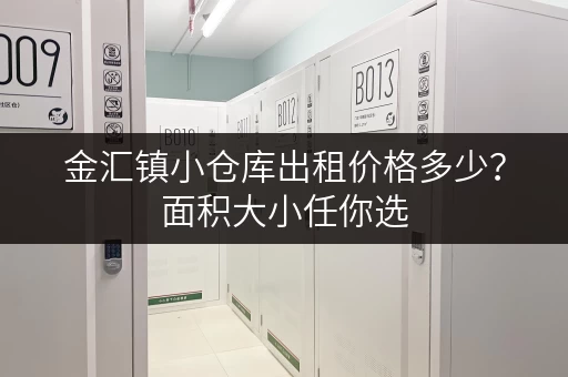金汇镇小仓库出租价格多少？面积大小任你选