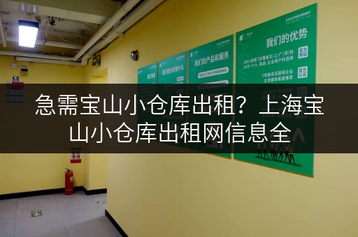急需宝山小仓库出租？上海宝山小仓库出租网信息全