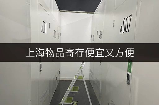 上海物品寄存便宜又方便，行李寄存哪里划算？