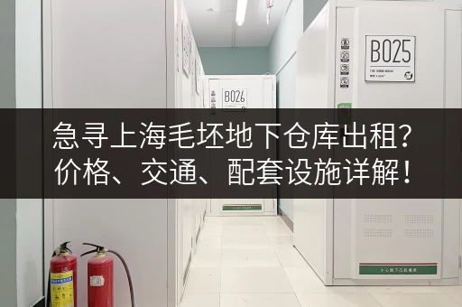 急寻上海毛坯地下仓库出租？价格、交通、配套设施详解！