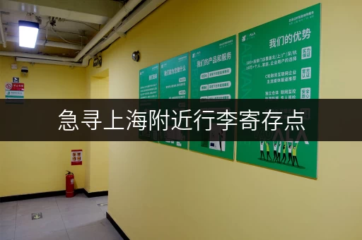 急寻上海附近行李寄存点，安全可靠的寄存选择