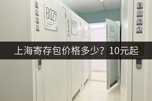 上海寄存包价格多少？10元起，City Walk更轻松！