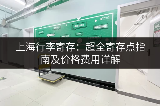 上海行李寄存：超全寄存点指南及价格费用详解