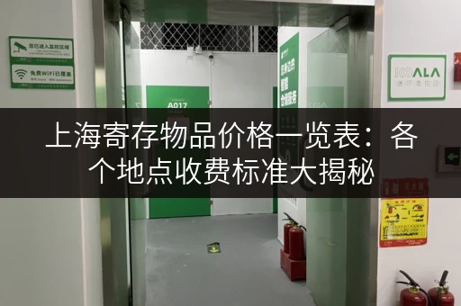 上海寄存物品价格一览表：各个地点收费标准大揭秘