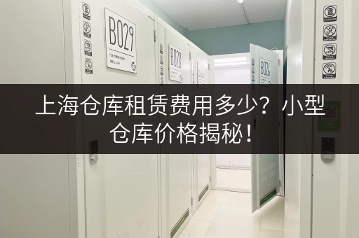 上海仓库租赁费用多少？小型仓库价格揭秘！