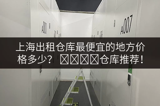 上海出租仓库最便宜的地方价格多少？ মিনি仓库推荐！