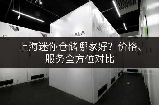 上海迷你仓储哪家好？价格、服务全方位对比