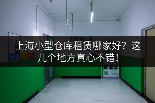 上海小型仓库租赁哪家好？这几个地方真心不错！