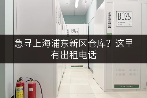 急寻上海浦东新区仓库？这里有出租电话，一键拨打！