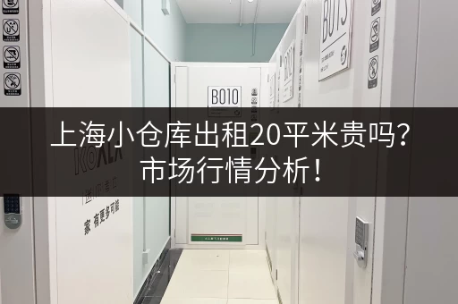 上海小仓库出租20平米贵吗？市场行情分析！