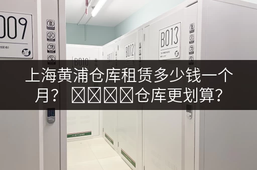 上海黄浦仓库租赁多少钱一个月? মিনি仓库更划算? 上海黄浦仓库租赁多少钱一个月? মিনি仓库更划算?