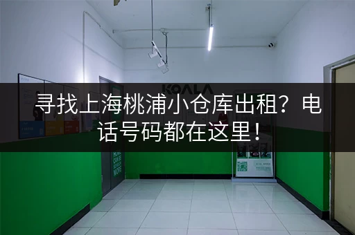 寻找上海桃浦小仓库出租？电话号码都在这里！