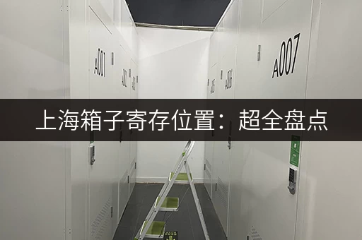 上海箱子寄存位置：超全盘点，玩转魔都无后顾之忧！