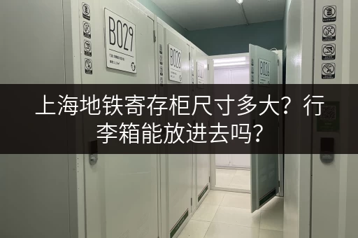 上海地铁寄存柜尺寸多大？行李箱能放进去吗？