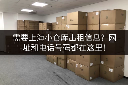 需要上海小仓库出租信息？网址和电话号码都在这里！