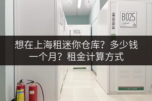 想在上海租迷你仓库？多少钱一个月？租金计算方式