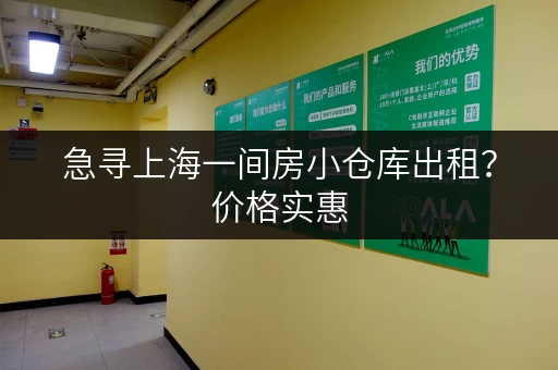 急寻上海一间房小仓库出租？价格实惠，位置优越