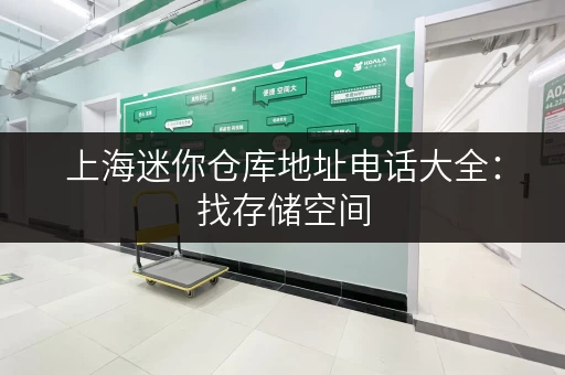 上海迷你仓库地址电话大全：找存储空间，就看这篇！