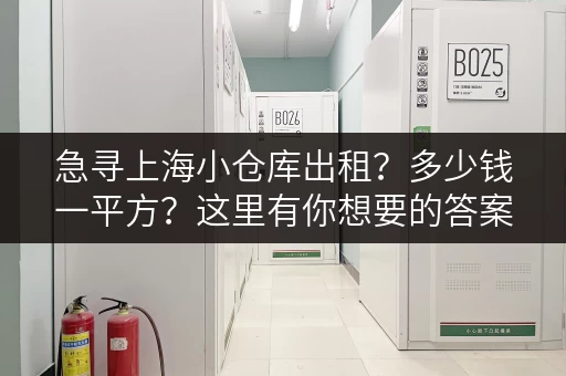 急寻上海小仓库出租?多少钱一平方?这里有你想要的答案! 急寻上海小仓库出租?多少钱一平方?这里有你想要的答案!