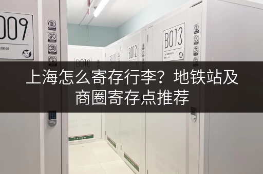 上海怎么寄存行李？地铁站及商圈寄存点推荐