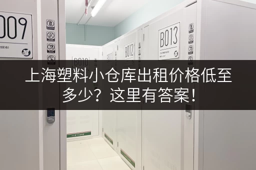 上海塑料小仓库出租价格低至多少？这里有答案！