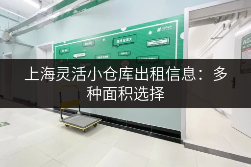 上海灵活小仓库出租信息：多种面积选择，租期灵活，方便快捷