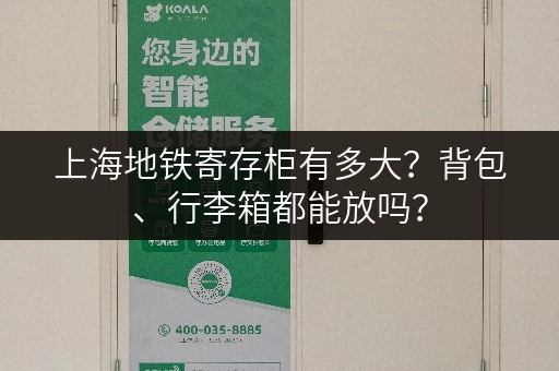 上海地铁寄存柜有多大？背包、行李箱都能放吗？