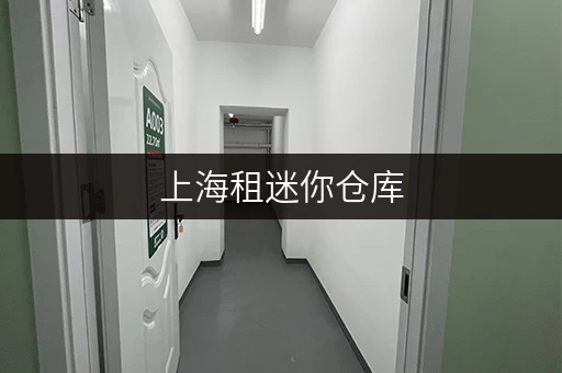 上海租迷你仓库，一天需要多少钱？租仓全攻略