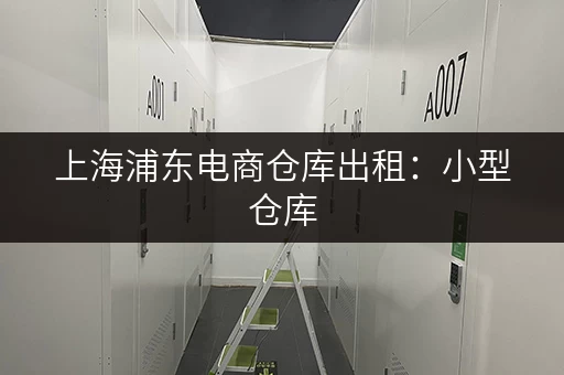 上海浦东电商仓库出租：小型仓库，满足您的需求！