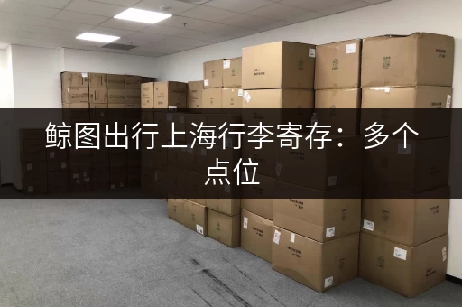 鲸图出行上海行李寄存：多个点位，24小时守护您的行李