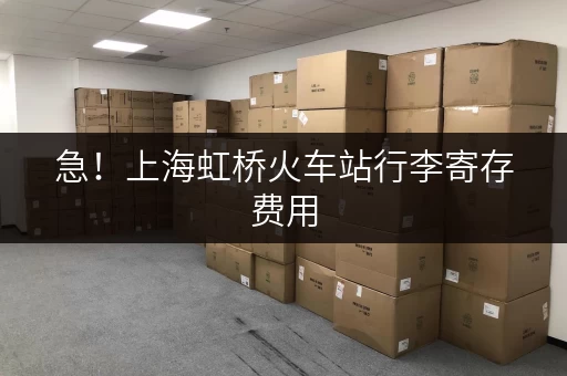 急!上海虹桥火车站行李寄存费用,最便宜的寄存点在哪? 急!上海虹桥火车站行李寄存费用,最便宜的寄存点在哪?